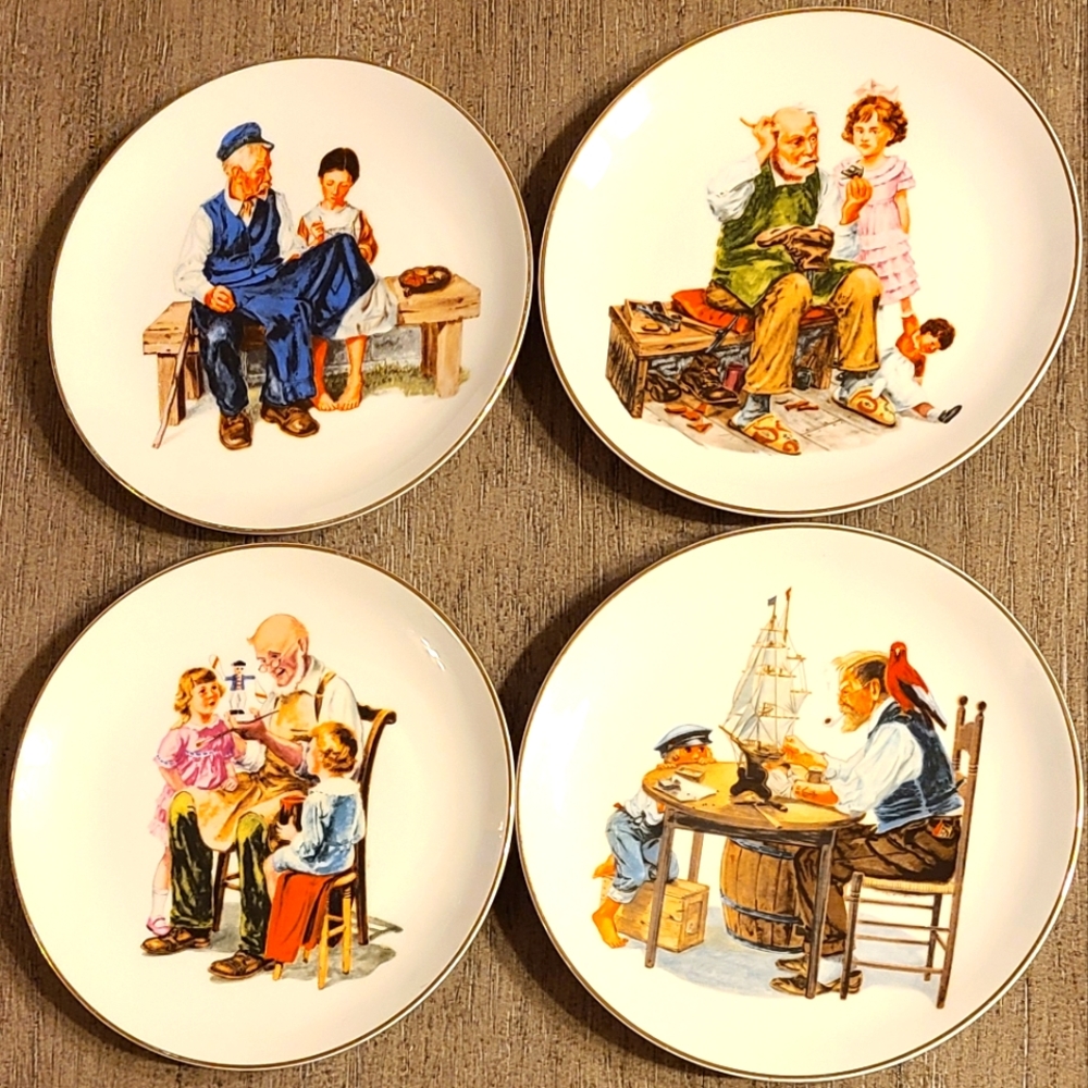 Norman Rockwell Plates